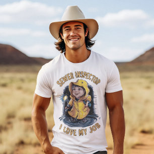 T-shirt Sewing Sentinel : Le courageux défenseur