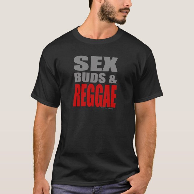T-shirt SexBuds et REGGAE (Devant)