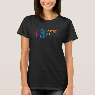 T-shirt Sexe Incontesté Fluid Lgbtq Pride non binaire 4