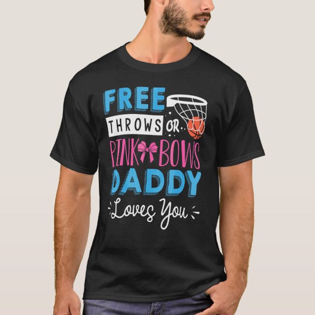 T-shirt Sexe Révéler Jeu Libre Ou Vaches Roses Papa Amour (Devant)