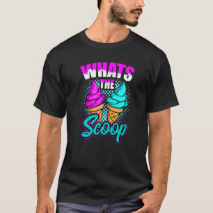 T-shirt Sexe Révéler la crème glacée Fête à thème