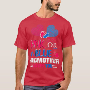 T-shirt Sexe Révéler Rose Ou Bleu Mère À Être Amoureux Y