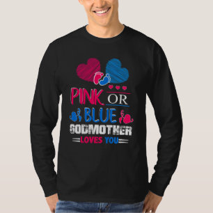 T-shirt Sexe Révéler Rose Ou Bleu Mère À Être Amoureux Y