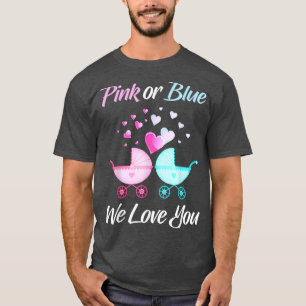 T-shirt Sexe Révéler rose ou bleu Nous vous aimons Hommes
