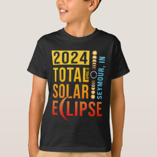 T-shirt Seymour Indiana Total Solar Eclipse 2024