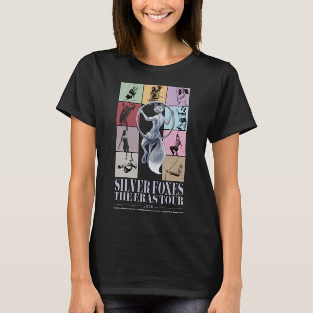 T-shirt SF Eras Tour 'womens' full front / middle back (Devant)