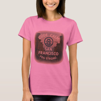 T-shirt SF Femmes Tee Code Calm Fog Strong Poetic CityWear