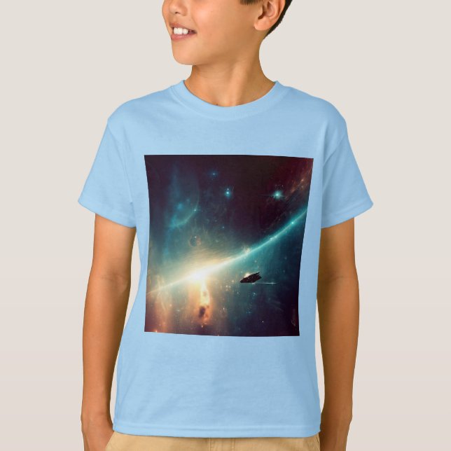 T-shirt SF - Opéra spatial 2 (Devant)