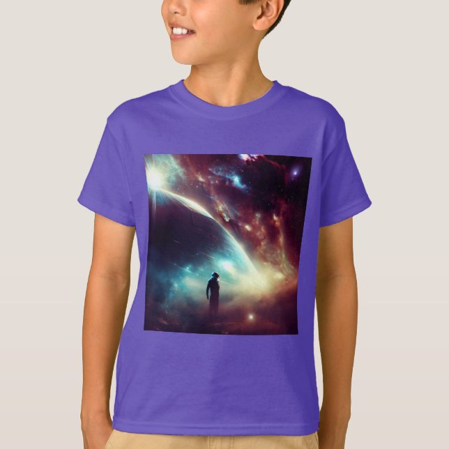 T-shirt SF - Opéra spatial 4 (Devant)
