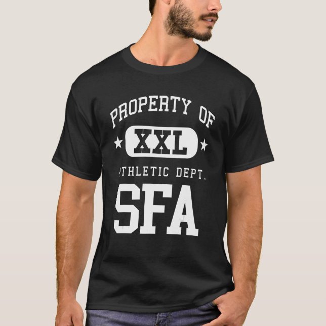T-shirt SFA XXL Athletic School, propriété (Devant)