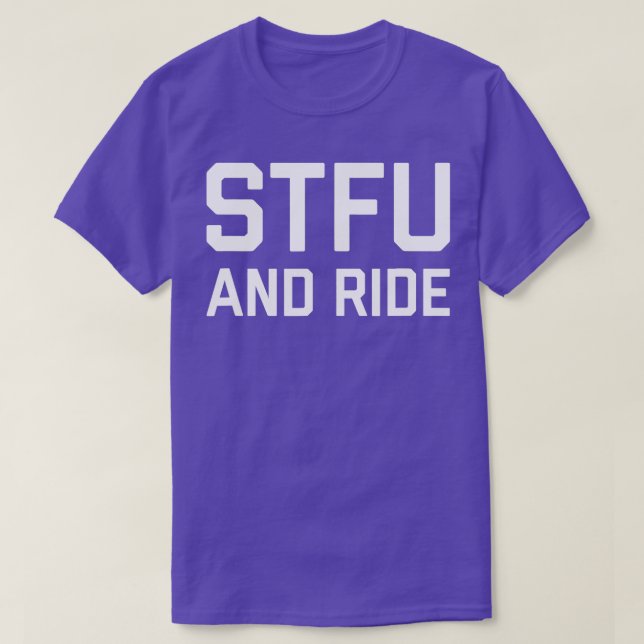 T-shirt SFU Et Ride (Design devant)