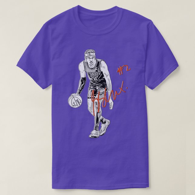 T-shirt SGA bande dessinée édition B signé (Design devant)