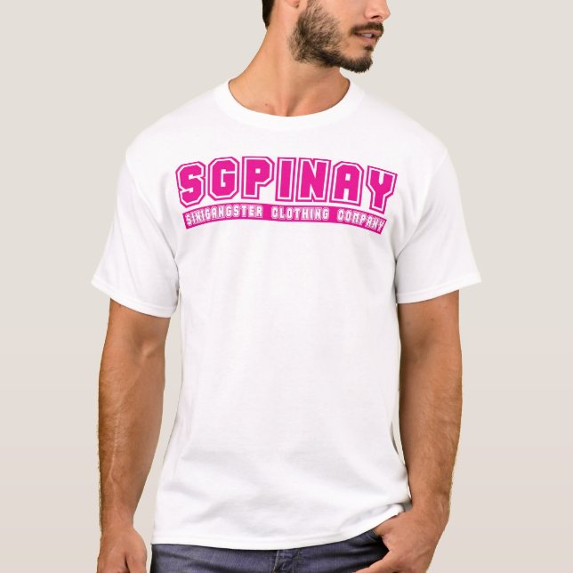 T-shirt sgpinaypink (Devant)
