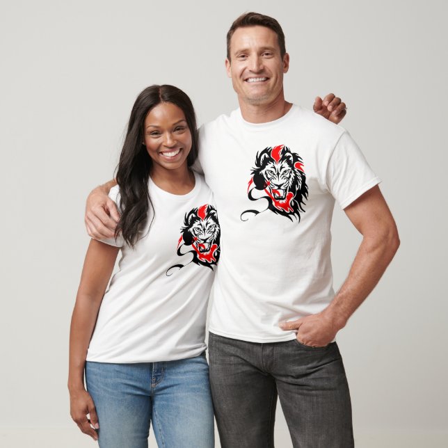 T-shirt Sh ! Lion BANG (Unisexe)