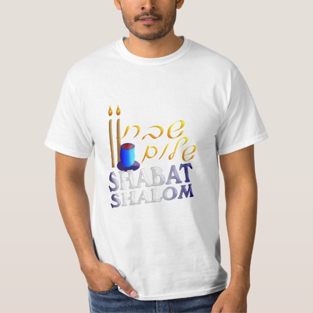 T-shirt Shabat Shalom (Devant)