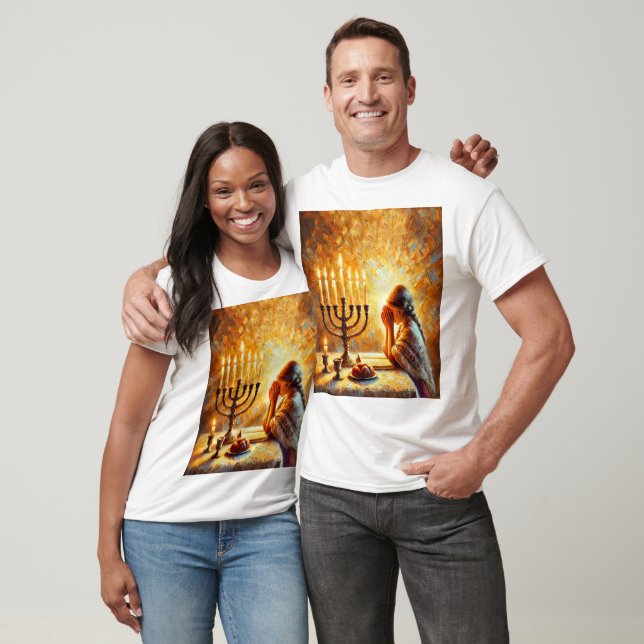 T-shirt Shabbat Shalom (Unisexe)