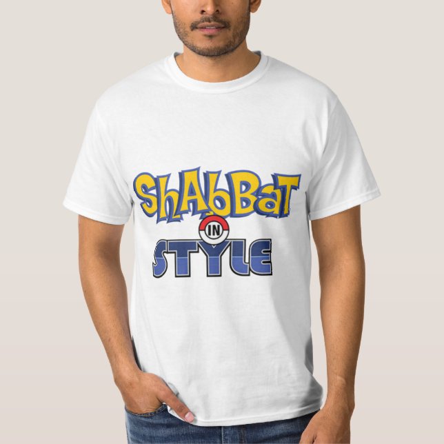 T-shirt Shabbat Style (Devant)