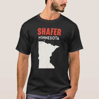 T-shirt Shafer Minnesota USA State America Travel Minnesot