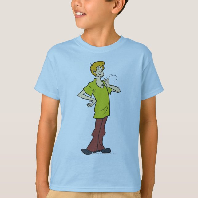 T-shirt Shaggy Gesuring (Devant)