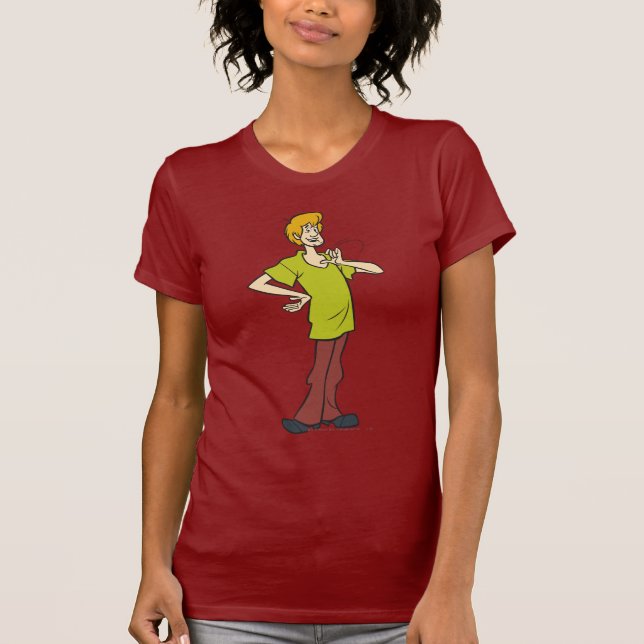 T-shirt Shaggy Gesuring (Devant)