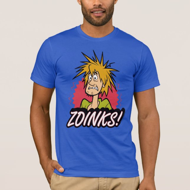 T-shirt Shaggy "Zoinks !" graphic (Devant)