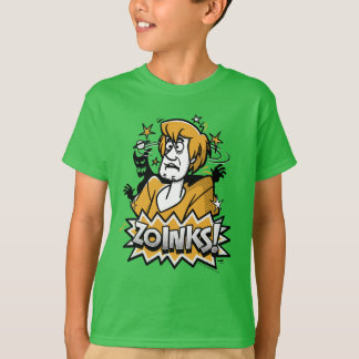 T-shirt Shaggy "Zoinks !" Graphic halftone