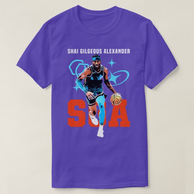 T-shirt Shai Gilgeous Alexander (Design devant)