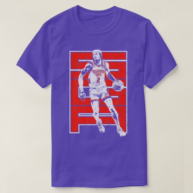 T-shirt Shai Gilgeous Alexander (Design devant)