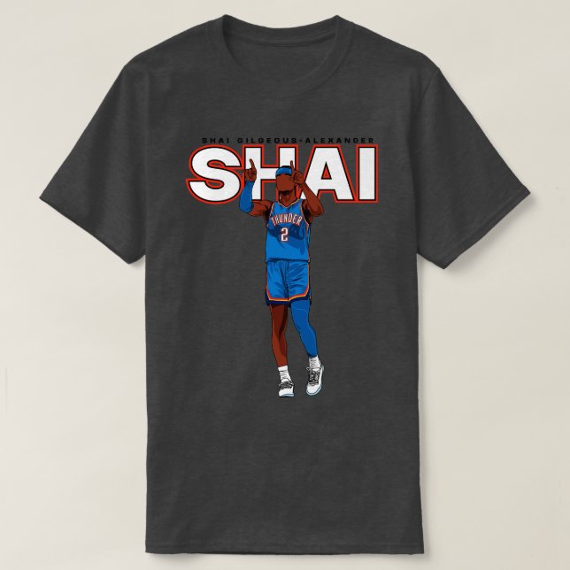 T-shirt Shai GilgeousAlexander 4 (Design devant)