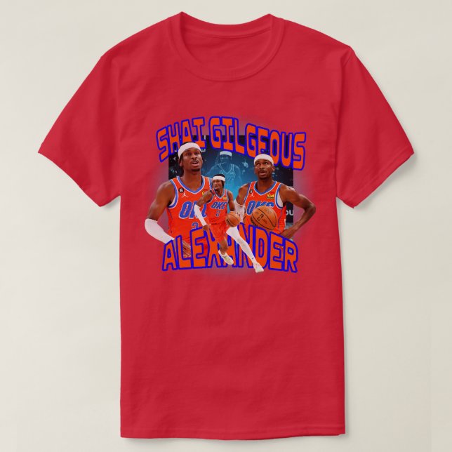 T-shirt Shai GilgeousAlexander 8 (Design devant)