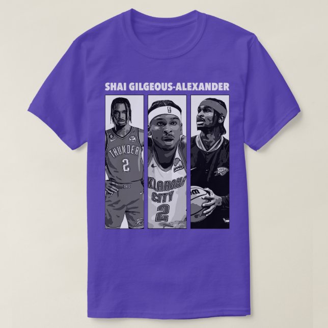 T-shirt Shai GilgeousAlexander Basketball 2 (Design devant)