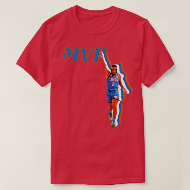 T-shirt Shai GilgeousAlexander x MVP (Design devant)