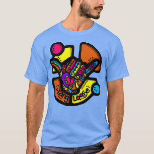 T-shirt Shaka Hang Loose Surfing Surf Colorful Original Ar