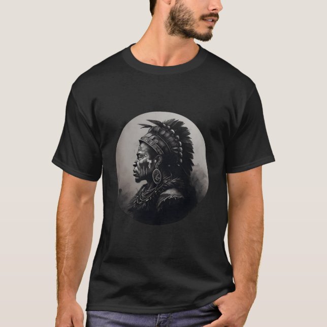 T-shirt Shaka - Le Roi Du Zoulou (Devant)