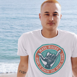 T-shirt Shaka Summer Beach Surf Surfer