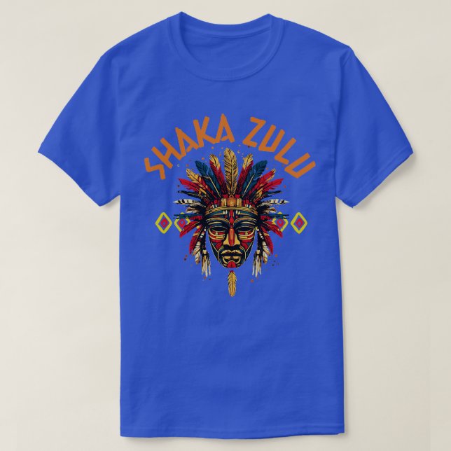 T-shirt Shaka Zulu (Design devant)