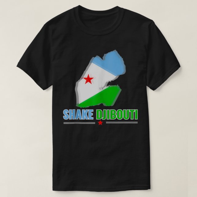 T-shirt Shake Djibouti (Design devant)