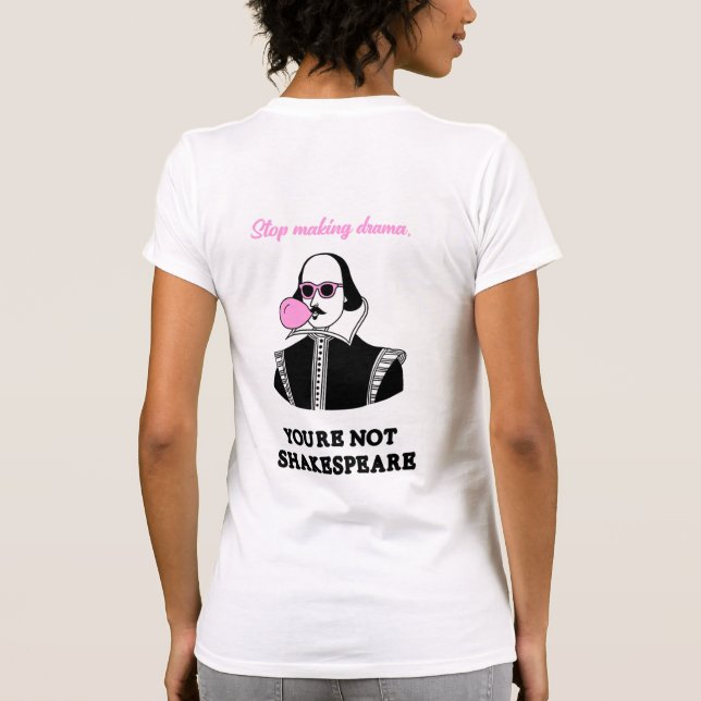 T-shirt Shakespeare (Dos)
