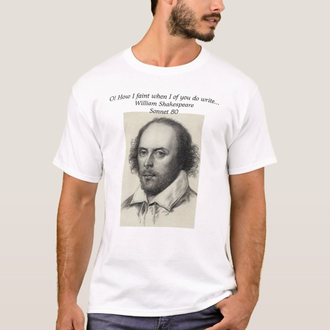 T-shirt Shakespeare (Devant)