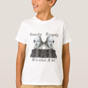 T-shirt Shakespeare - est il ce que je fais !