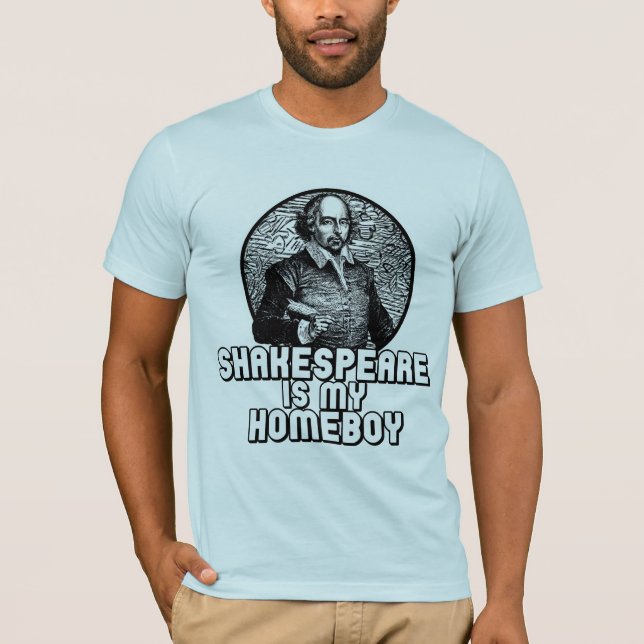 T-shirt Shakespeare Est Mon Enfant (Devant)