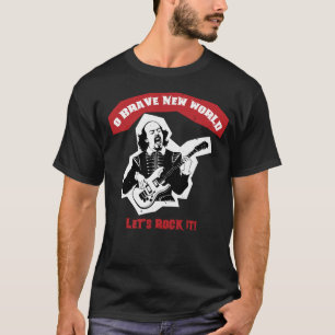 T-shirt Shakespeare Guitare Brave World