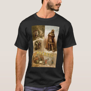 T-shirt Shakespeare Jouer Macbeth Shakespeare Jeu anglais
