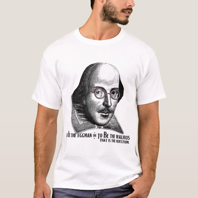 T-shirt Shakespeare Lennon II (Devant)
