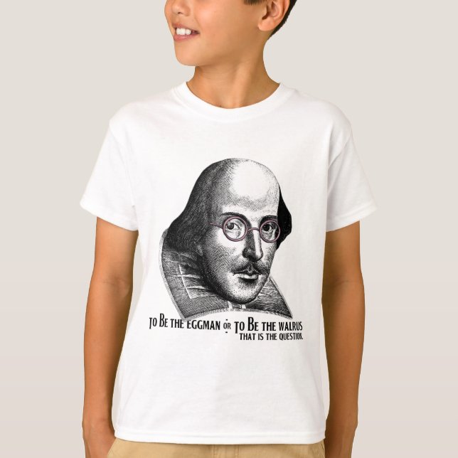 T-shirt Shakespeare Lennon II (Devant)