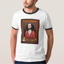 T-shirt Shakespeare secoué