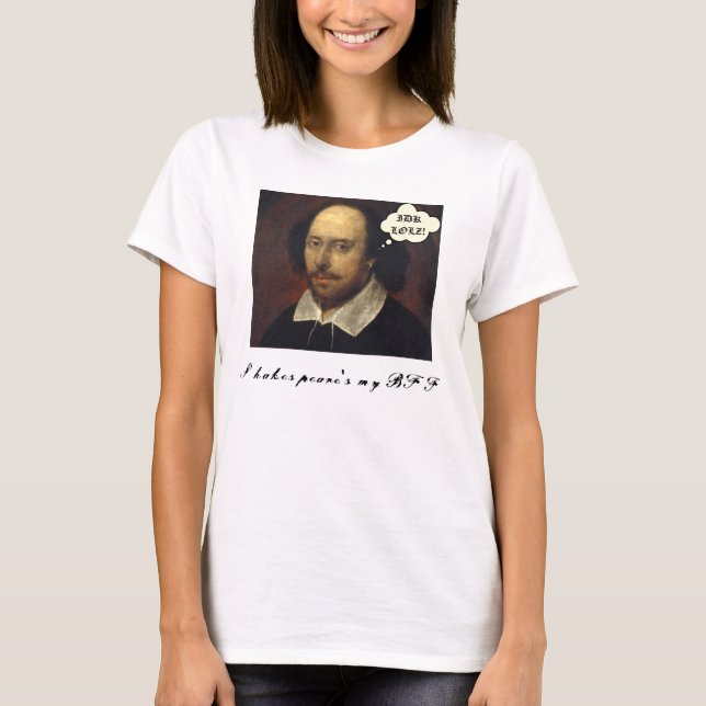 T-shirt Shakespeare SMS (Devant)