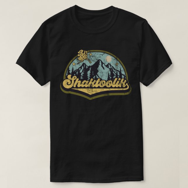 T-shirt Shaktoolik, Alaska (Design devant)