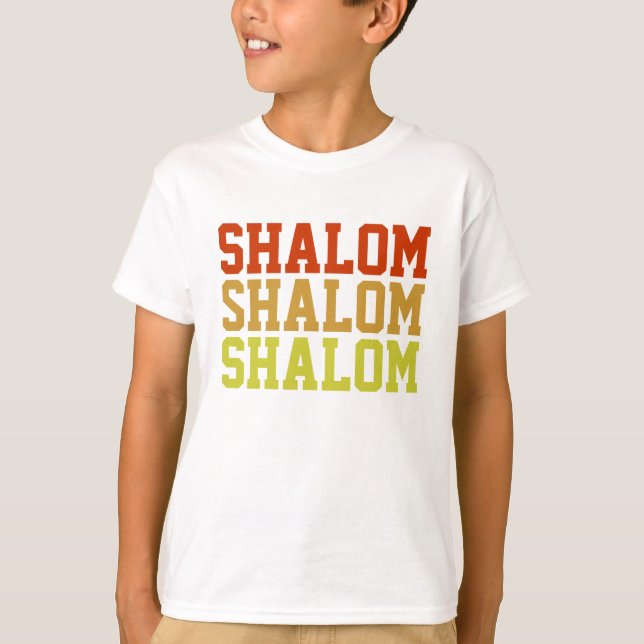 T-shirt Shalom (Devant)