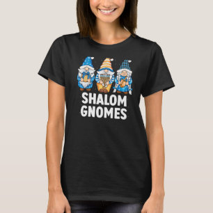 T-shirt Shalom Gnomes Juif Hanoukka Chanukah Fête juive